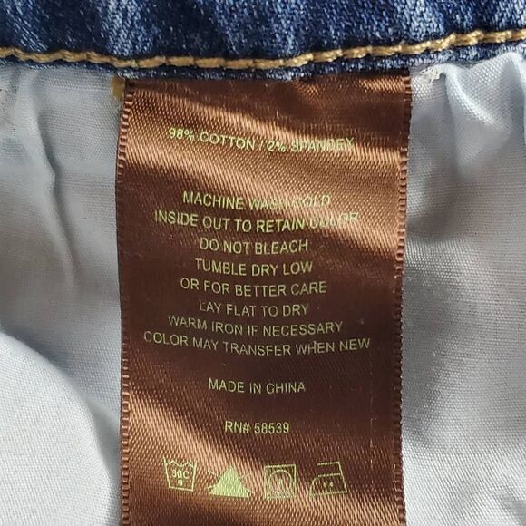 Kut from the Kloth Women’s Denim Bermuda Shorts Size 10 Rolled Cuff Medium Wash - Picture 4 of 6